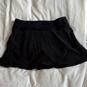 lululemon athletica Black Mini Skirt
